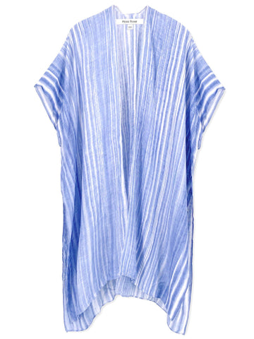 Coastal Stripe Kimono - Shopmossrose